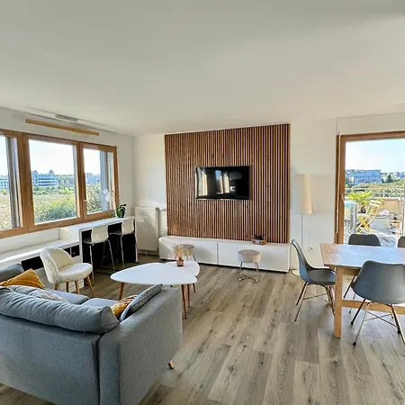 Duplex Vue Disneyland , 3 Chambres, 2 Parkings